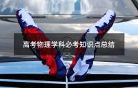高考物理学科必考知识点总结