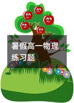 暑假高一物理练习题
