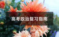 高考政治复习指南